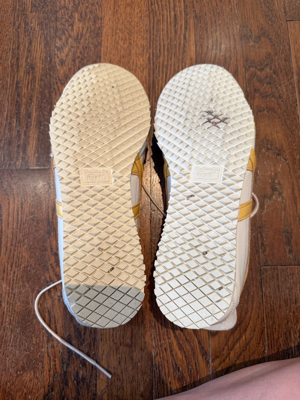 Onitsuka Tiger Mexico 66 Cream/Gold Men’s 7 - Picture 8 of 9